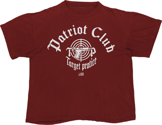 PATRIOT CLUB T-SHIRT - RED