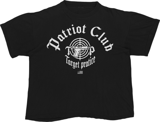 PATRIOT CLUB T-SHIRT - BLACK